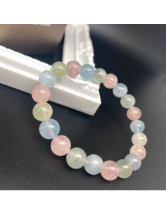 Morganite Bracelet 8mm 2