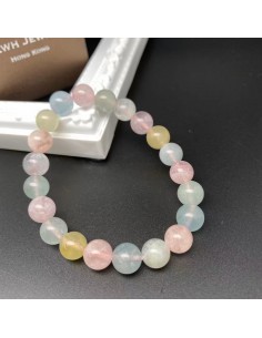 Morganite Bracelet 8mm