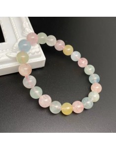 Morganite Bracelet 8mm 2