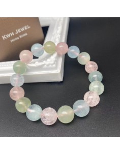 Morganite Bracelet 10mm