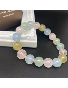 Morganite Bracelet 10mm 2