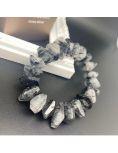 黑髮晶切割面手鏈 2