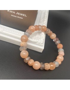 太陽石切割面手鏈 10mm 2