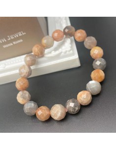 太陽石切割面手鏈 10mm