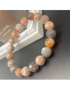 太陽石切割面手鏈 10mm 2