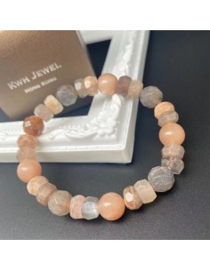 太陽石切割面手鏈 10mm 2