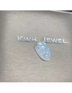 Moonstone Lotus Pendant 2