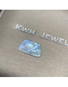 Moonstone Lotus Pendant 2