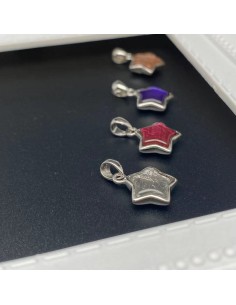Meteorite Star Silver Pendant (Sweden) 2