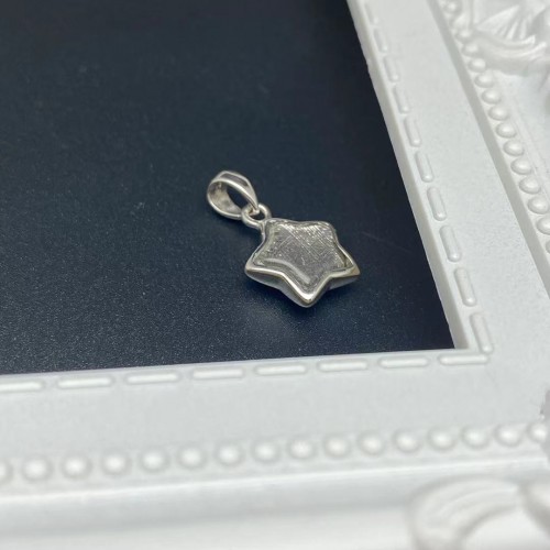 Meteorite Star Silver Pendant (Sweden)