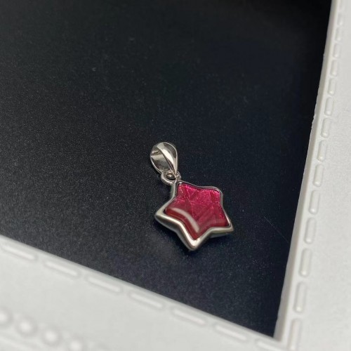 Meteorite Star Silver Pendant (Sweden)