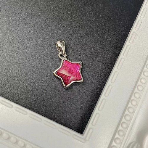Meteorite Star Silver Pendant (Sweden)