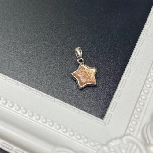 Meteorite Star Silver Pendant (Sweden)