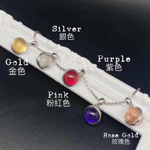 天鐵鎳鐵隕石 天鐵純銀波波吊飾 吊墜