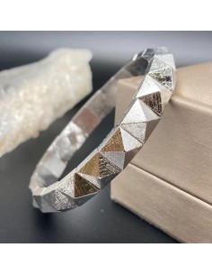 天鐵鎳鐵隕石金字塔手鏈 天鐵隕石手鍊
