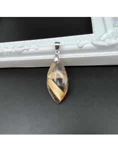 金鈦晶 金髮晶吊墜