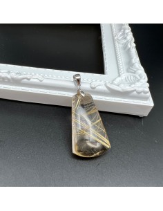 金鈦晶 金髮晶吊墜