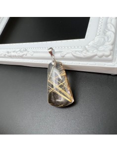 金鈦晶 金髮晶吊墜 2