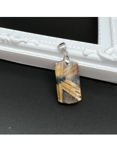 金鈦晶 金髮晶吊墜