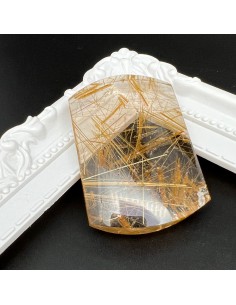 金鈦晶 金髮晶吊墜