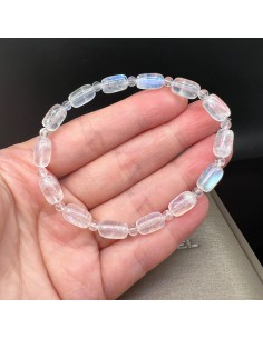 India Moonstone Cylindrical Bracelet 2
