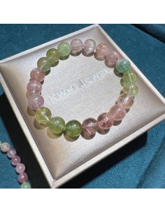 糖果碧璽 碧茜純銀手鍊 2