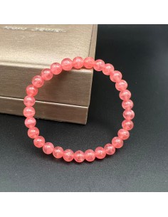 Rhodochrosite Bracelet 6mm