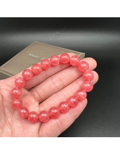 Rhodochrosite Bracelet 10mm 2