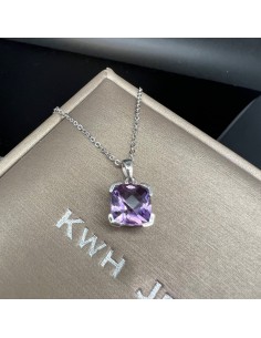紫水晶純銀吊墜 2