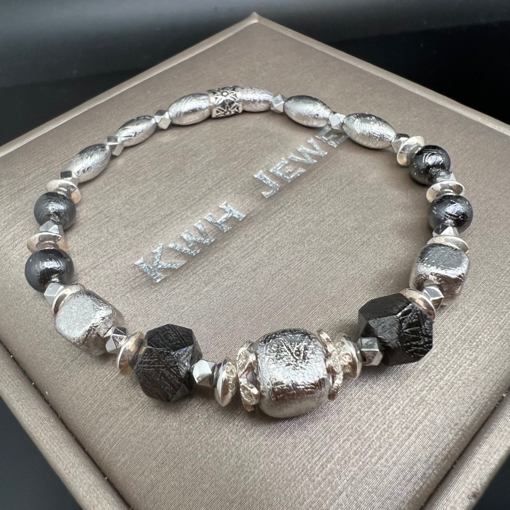 Meteorite Bracelet (Sweden) 6mm
