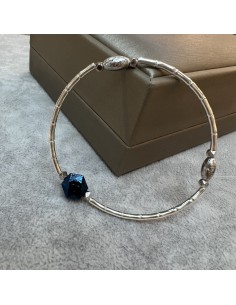Meteorite Silver Bracelet... 2