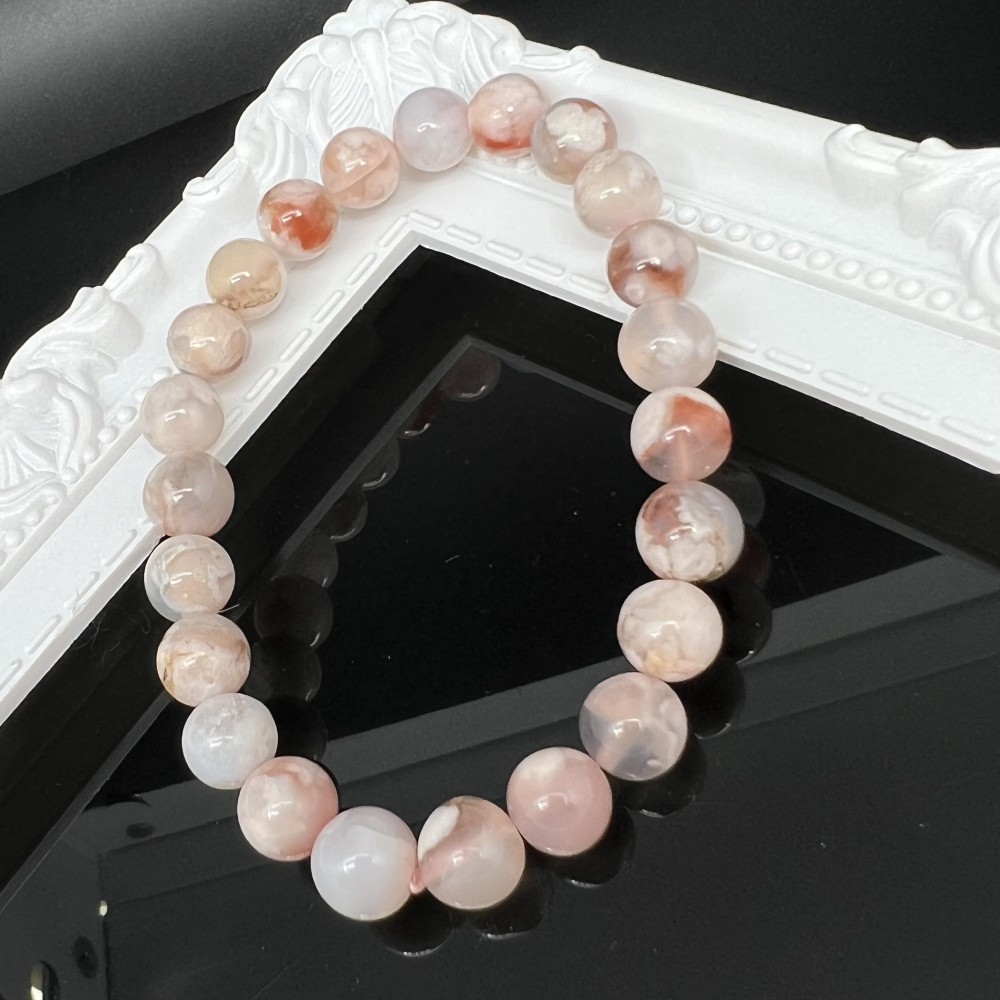 Blossom Agate 8mm