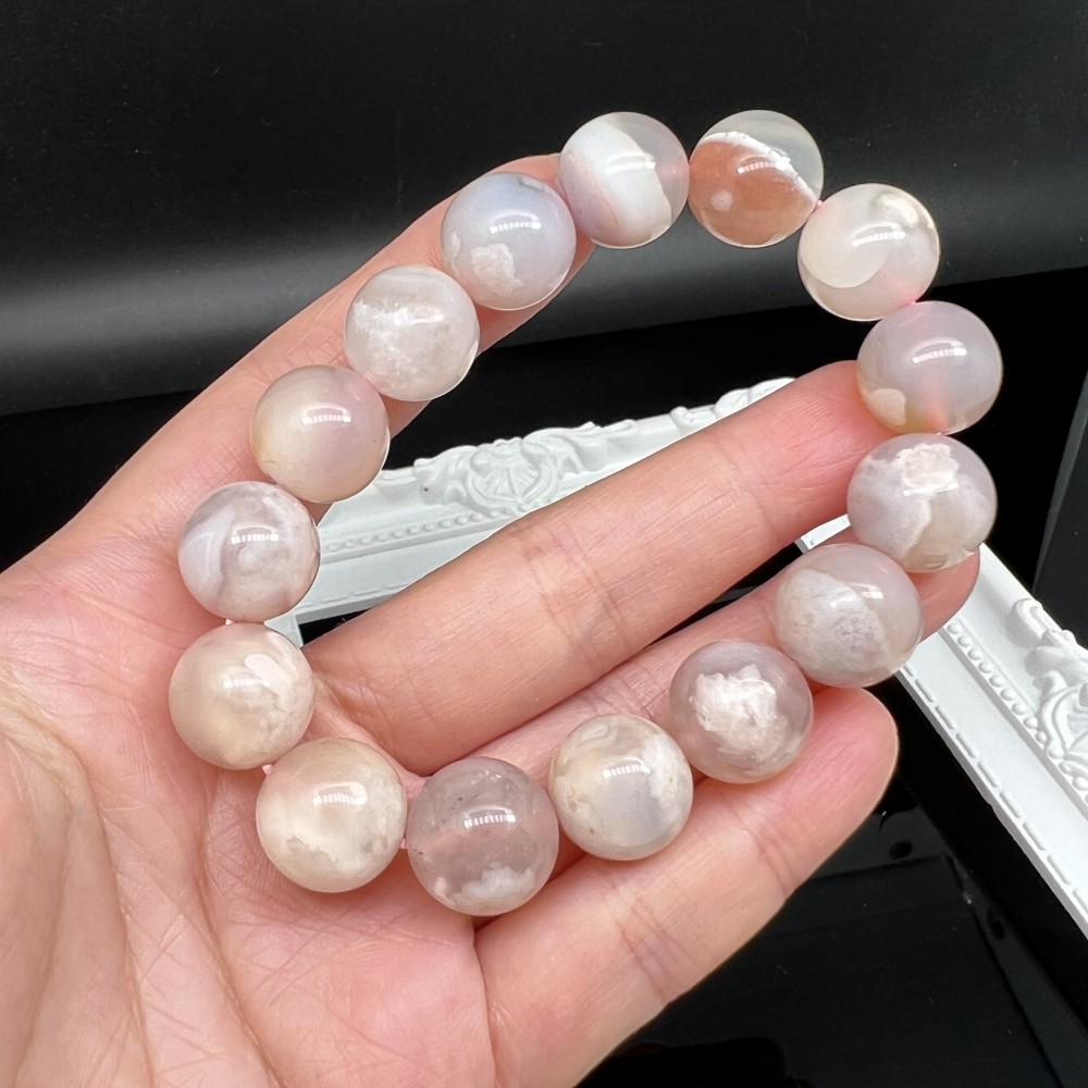 Blossom Agate 13mm