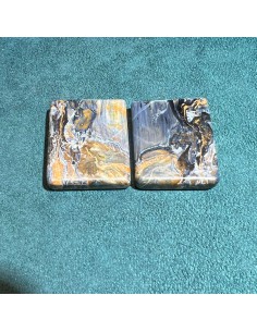 彼得石吊墜一對