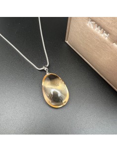 Natural Citrine Pendant 2