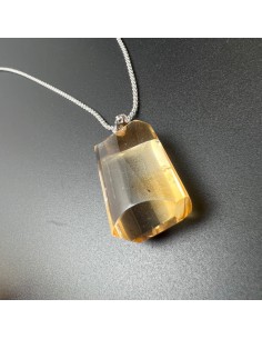 Natural Citrine Pendant 2