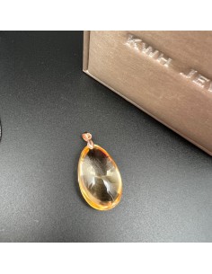 Natural Citrine Pendant 2