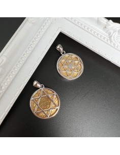 Meteorite Silver Pendant (Sweden)