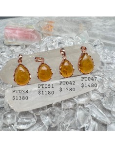 碧璽 碧茜純銀吊墜 吊咀