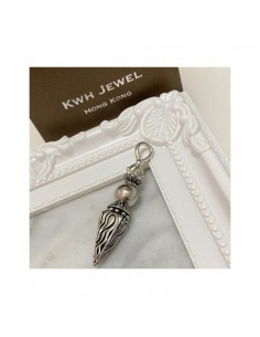 Meteorite Buddhist Dorje Pendant (Sweden) 2