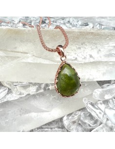 綠碧璽 碧茜純銀吊墜 吊咀