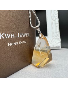 Natural Citrine Pendant 2