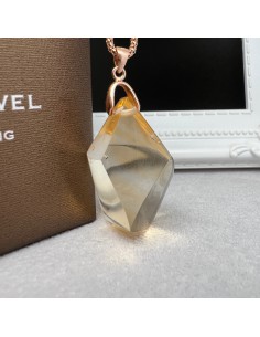 Natural Citrine Pendant 2