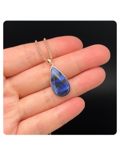 澳寶 黑歐泊吊墜