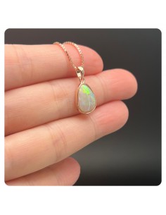 澳寶 歐泊純銀吊墜