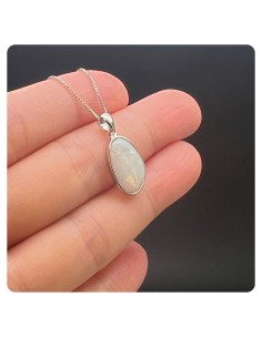 澳寶 歐泊純銀吊墜