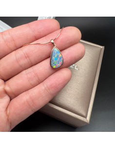 澳寶 歐泊夾層吊墜