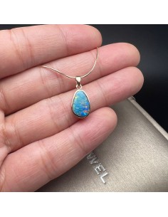 澳寶 歐泊夾層吊墜