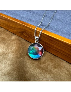 加拿大斑彩吊墜 8A15mm 2