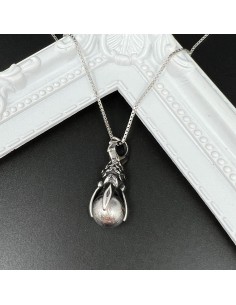 Muonionalusta Meteorite Silver Pendant 2